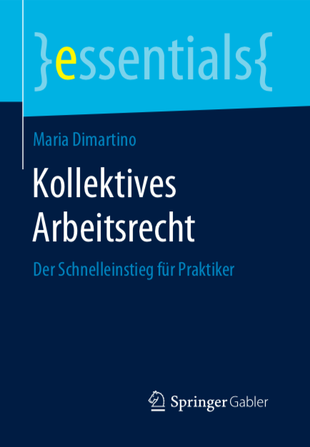 Cover kollektives Arbeitsrecht Dimartino