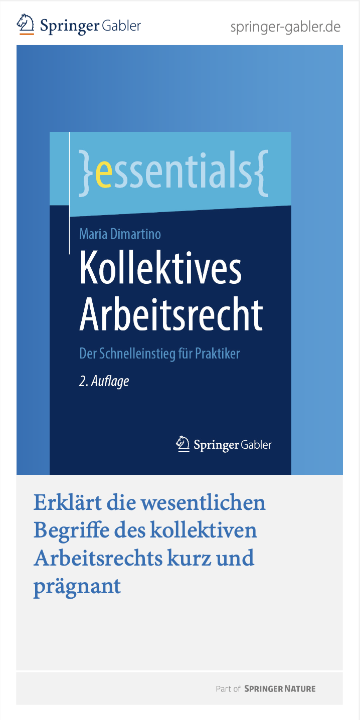 Cover Kollektives Arbeitsrecht - Der Schnelleinstieg für Praktiker 